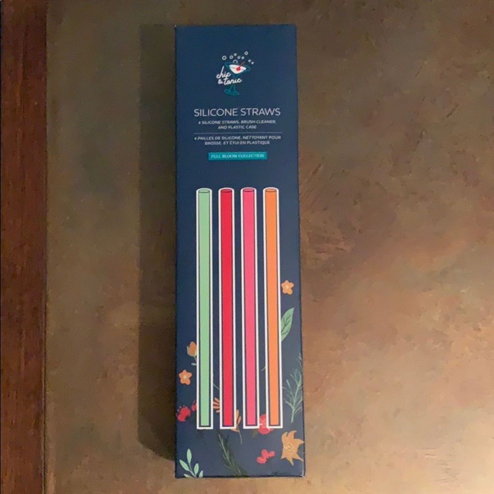 Silicone straws
